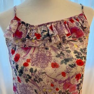 American Eagle Sheer Blousy Tank